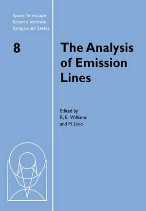 The Analysis of Emission Lines de Robert Williams