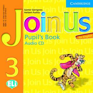 Join Us for English 3 Pupil's Book Audio CD de Gunter Gerngross