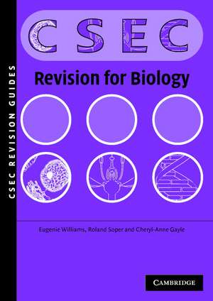 Biology Revision Guide for CSEC® Examinations de Roland Soper