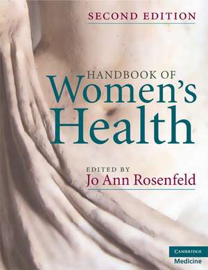 Handbook of Women's Health de Jo Ann Rosenfeld