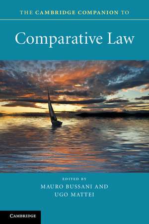 The Cambridge Companion to Comparative Law de Mauro Bussani