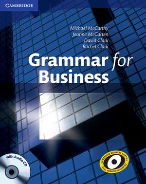 Grammar for Business with Audio CD de Michael McCarthy