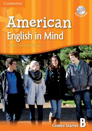 American English in Mind Starter Combo B with DVD-ROM de Herbert Puchta