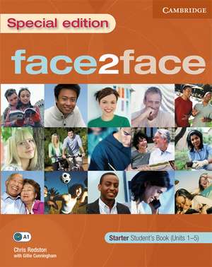 face2face Starter Student's Book Turkish edition de Chris Redston