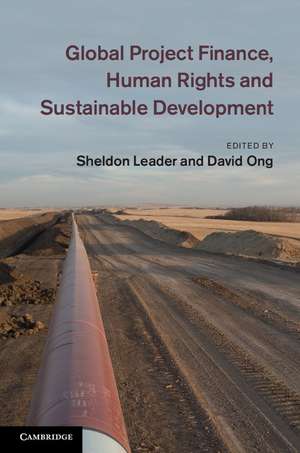 Global Project Finance, Human Rights and Sustainable Development de Sheldon Leader