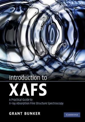 Introduction to XAFS: A Practical Guide to X-ray Absorption Fine Structure Spectroscopy de Grant Bunker