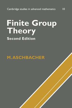 Finite Group Theory de M. Aschbacher