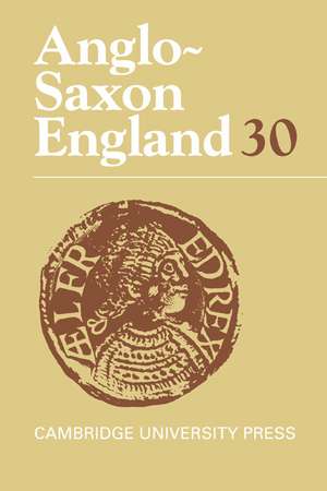 Anglo-Saxon England: Volume 30 de Michael Lapidge