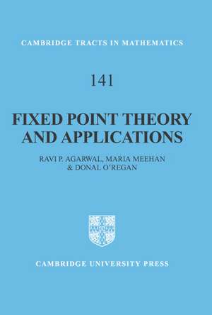 Fixed Point Theory and Applications de Ravi P. Agarwal