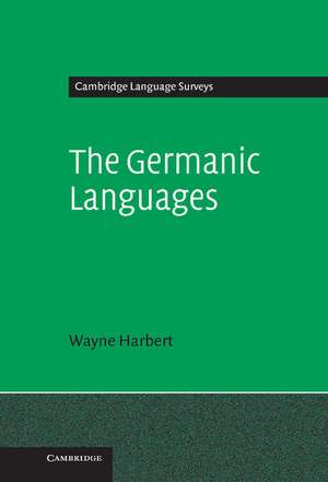 The Germanic Languages de Wayne Harbert