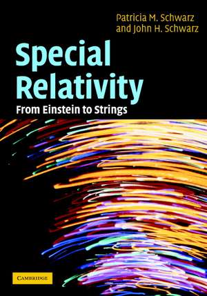 Special Relativity: From Einstein to Strings de Patricia M. Schwarz