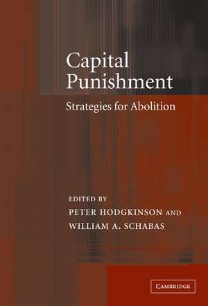 Capital Punishment: Strategies for Abolition de Peter Hodgkinson