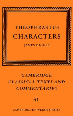 Theophrastus: Characters de Theophrastus