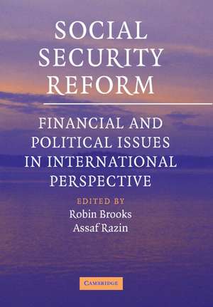 Social Security Reform: Financial and Political Issues in International Perspective de Robin Brooks