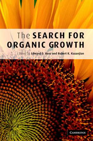 The Search for Organic Growth de Edward D. Hess