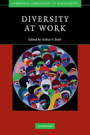 Diversity at Work de Arthur P. Brief
