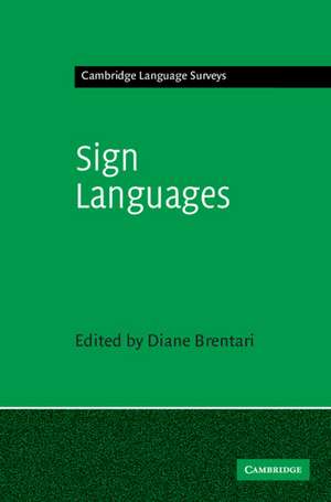 Sign Languages de Diane Brentari