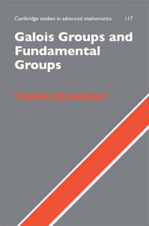 Galois Groups and Fundamental Groups de Tamás Szamuely