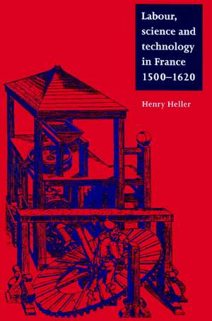 Labour, Science and Technology in France, 1500–1620 de Henry Heller