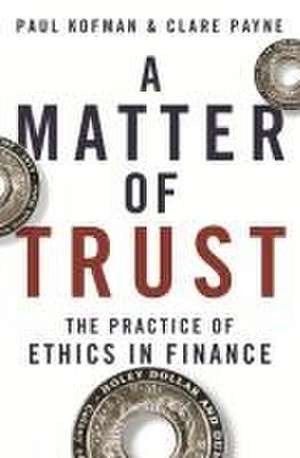 A Matter of Trust de Paul Kofman