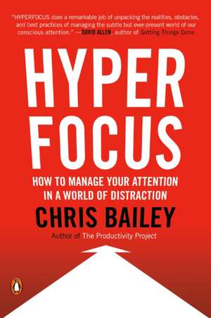 Hyperfocus de Chris Bailey