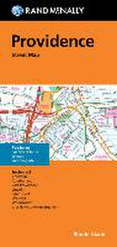 Folded Map Providence Ri Street de Rand McNally