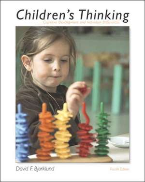 Children's Thinking de David F. Bjorklund