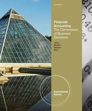 Cornerstones of Financial Accounting de Don R. Hansen