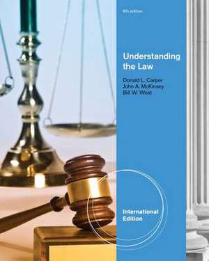 Understanding the Law, International Edition de Donald L. Carper