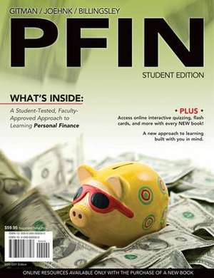 PFIN (with Review Cards and CourseMate Printed Access Card) de Lawrence J. Gitman