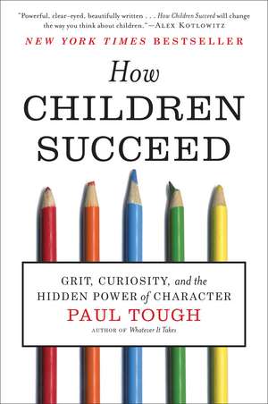 How Children Succeed: Grit, Curiosity, and the Hidden Power of Character de Paul Tough
