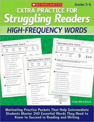 High-Frequency Words, Grades 3-6 de Linda Ward Beech