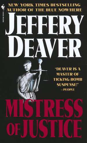 Mistress of Justice de Jeffery Deaver