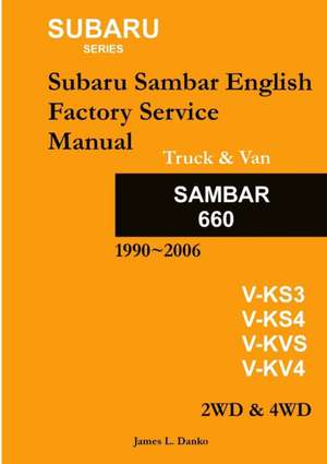 Subaru Sambar English Service Manual de James Danko