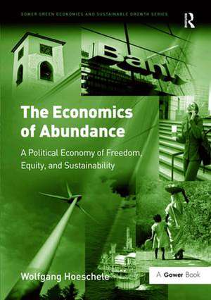 The Economics of Abundance: A Political Economy of Freedom, Equity, and Sustainability de Wolfgang Hoeschele