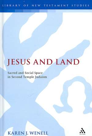 Jesus and Land: Sacred and Social Space in Second Temple Judaism de Dr Karen J. Wenell