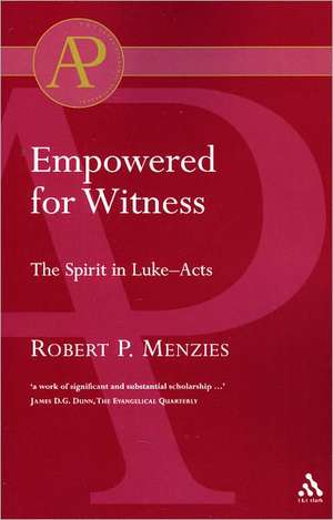 Empowered for Witness de Robert Menzies