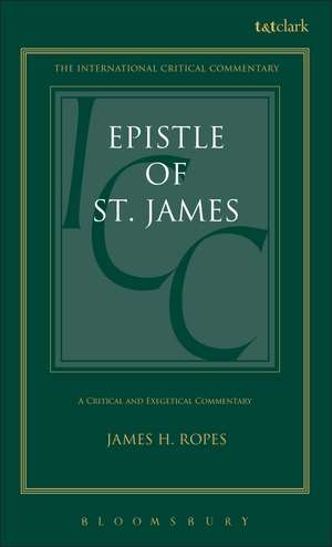 Epistle of St. James de James H. Ropes