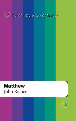 Matthew de John K. Riches