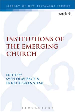 Institutions of the Emerging Church de Sven-Olav Back