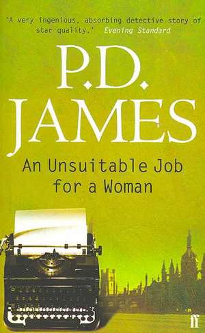 James, P: Unsuitable Job for A Woman