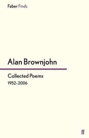 Collected Poems 1950-1993 de Alan Brownjohn