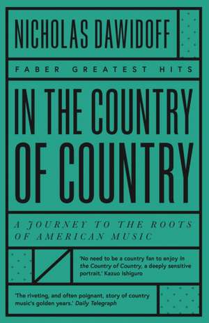 In the Country of Country de Nicholas Dawidoff