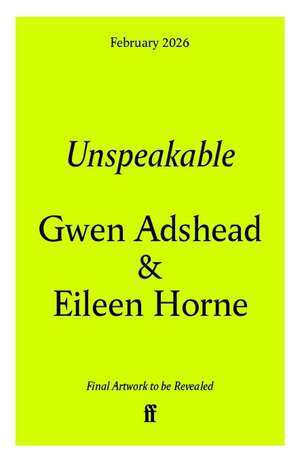 Unspeakable de Gwen Adshead