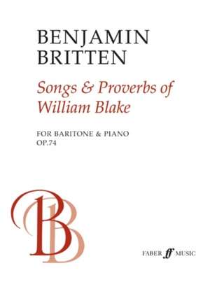 Songs & Proverbs of William Blake de Benjamin Britten