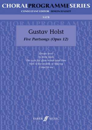 Five Partsongs de Gustav Holst