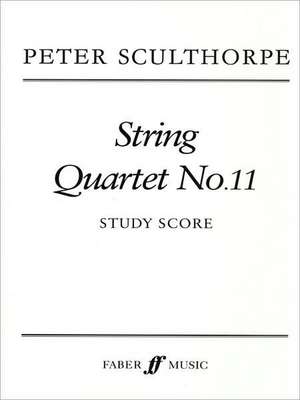 String Quartet No. 11: Study Score de Peter Sculthorpe