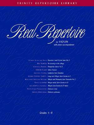 Real Repertoire for Violin: For Hands, Feet and Voices, Choral Octavo de MARY COHEN