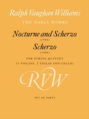 Nocturne & Scherzo with Scherzo de Ralph Vaughan Williams