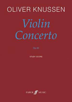 Violin Concerto de Oliver Knussen